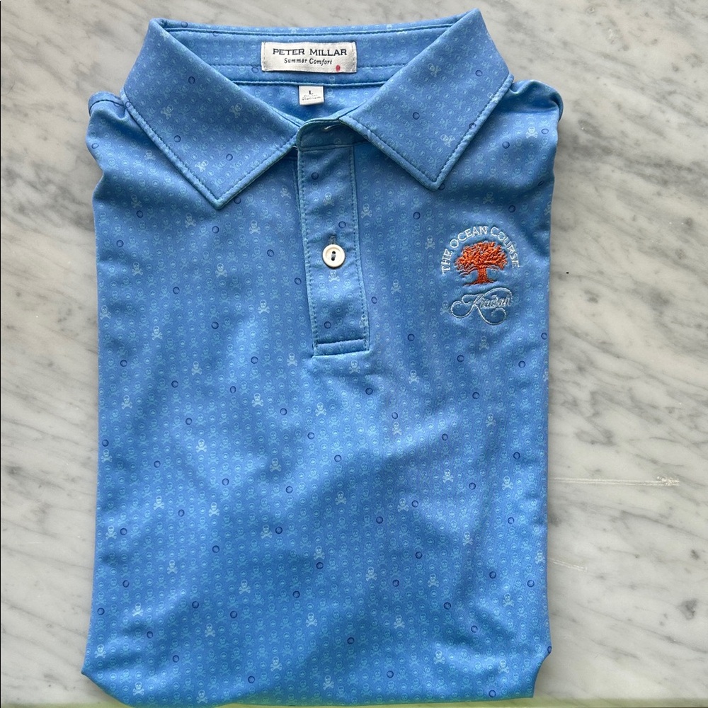 Peter Millar Youth Summer Comfort Polo with Embroidery